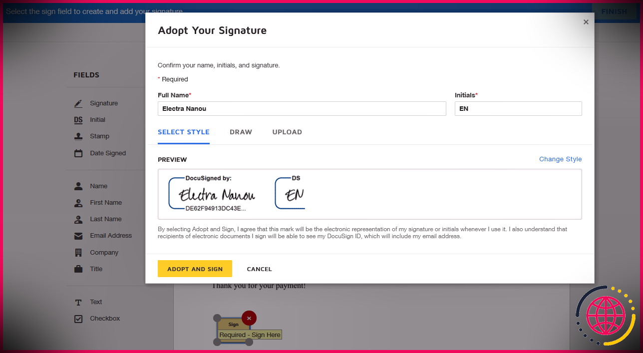 Comment Signer Un Document En Ligne Lizengo Fr