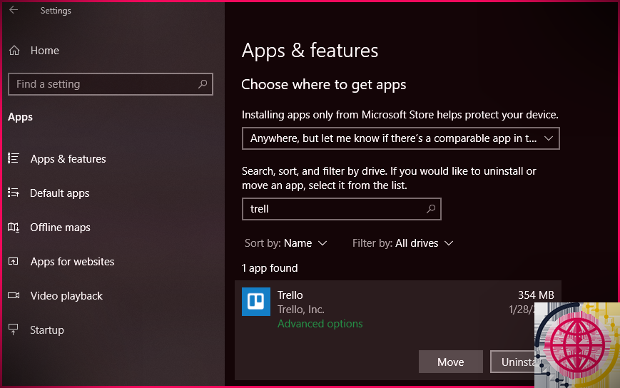 Windows 10 Désinstaller l'application Store