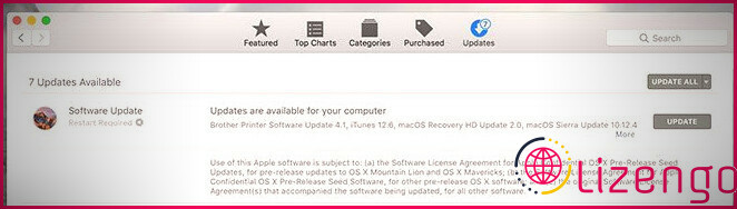 Mises à jour du Mac App Store