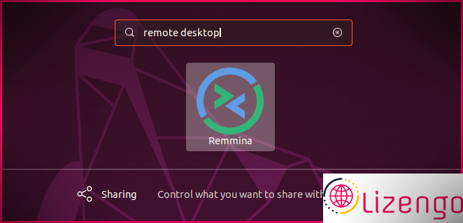 Rechercher le logiciel de bureau à distance Remmina sur Ubuntu