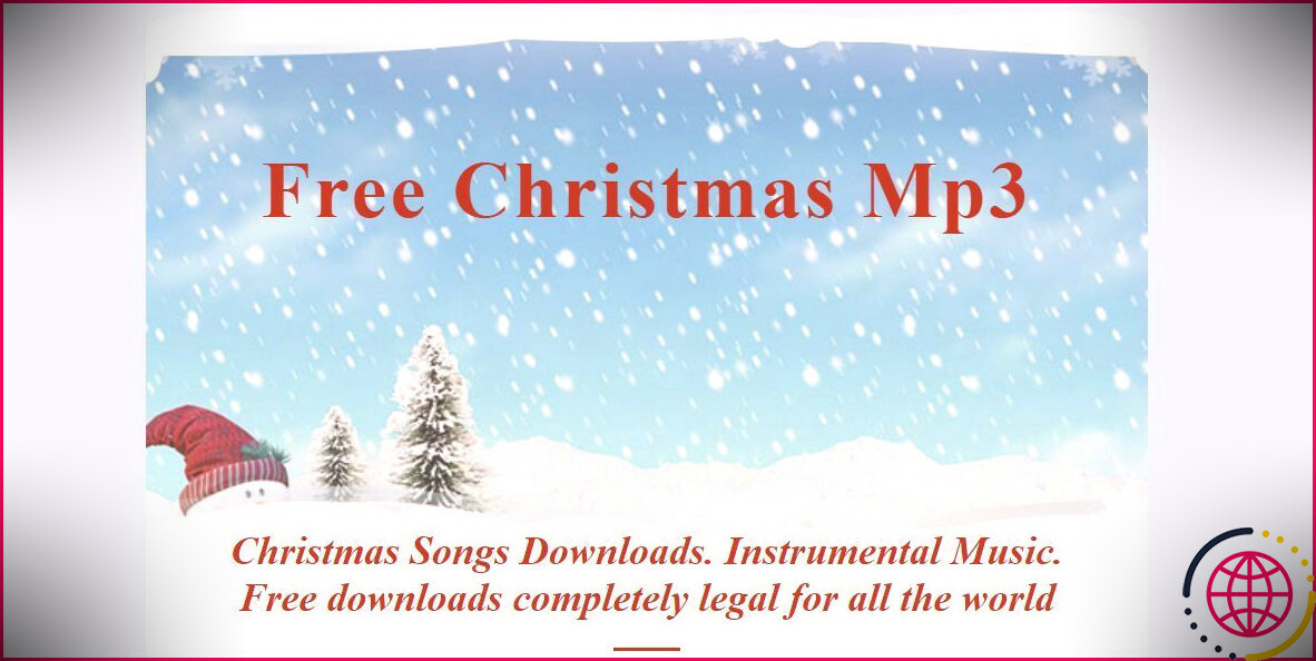 Chansons de Noël traditionnelles MP3 gratuites de Noël