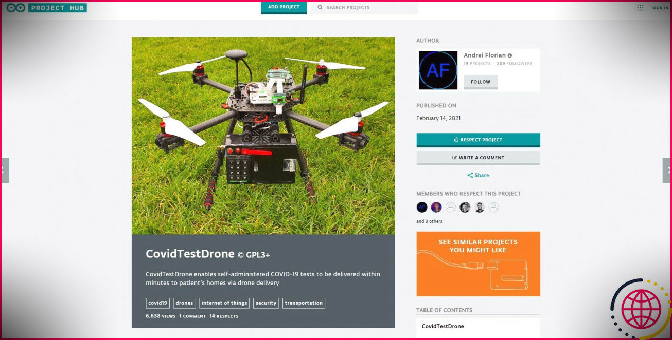 covid-test-drone-arduino