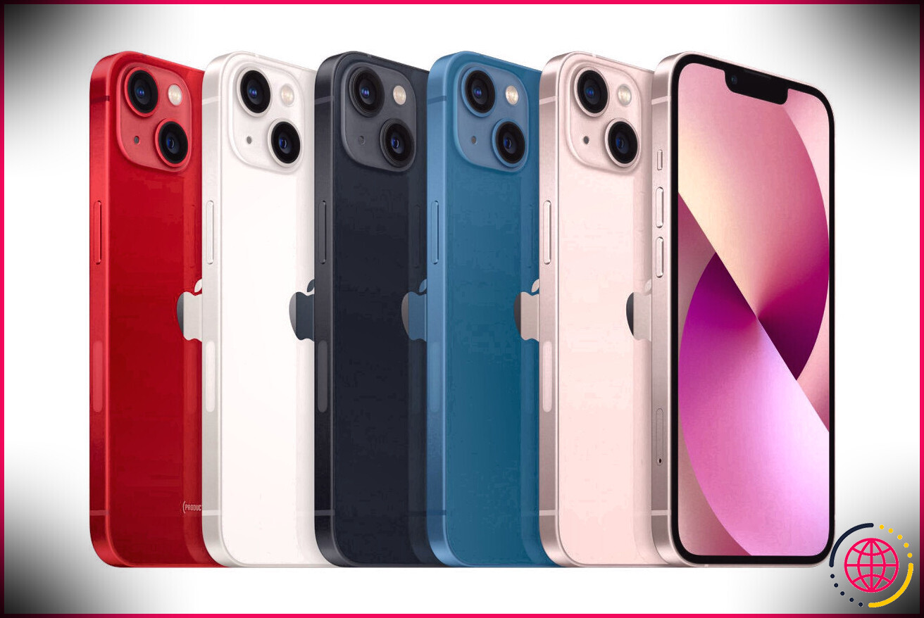 Apple iPhone 13 en plusieurs couleurs
