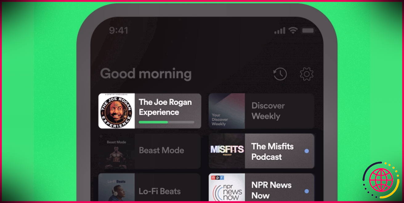 Trouvez de nouveaux épisodes de podcast dans Spotify