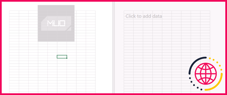 Filigrane Excel formaté