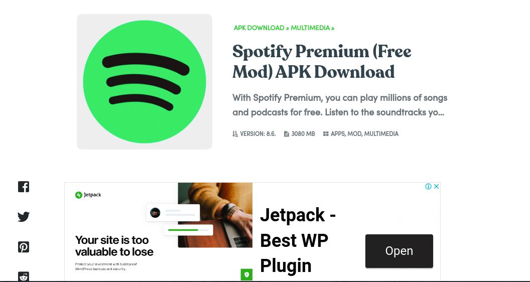Spotify Premium - Arnaque à l'application Premium gratuite