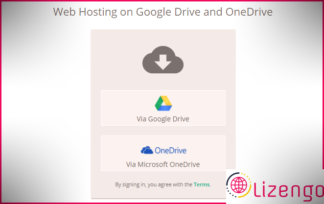 DriveToWeb avec Google Drive ou OneDrive