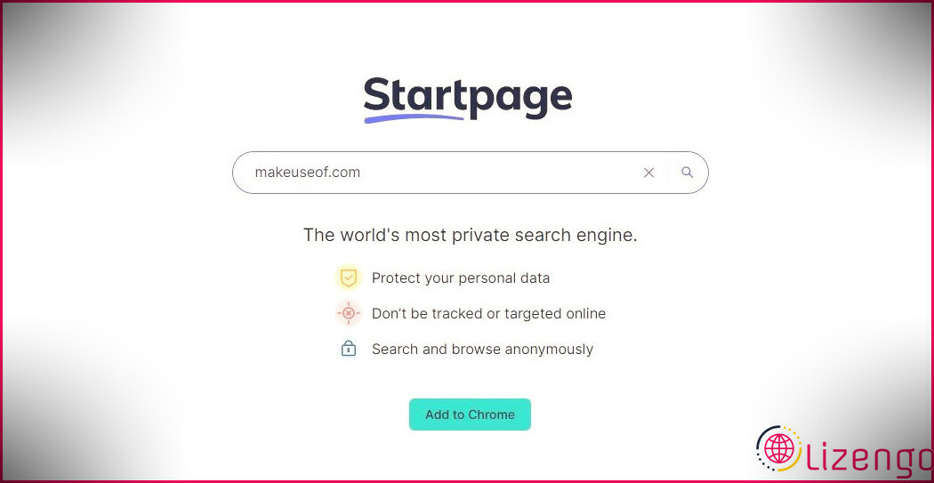 moteur de recherche privé