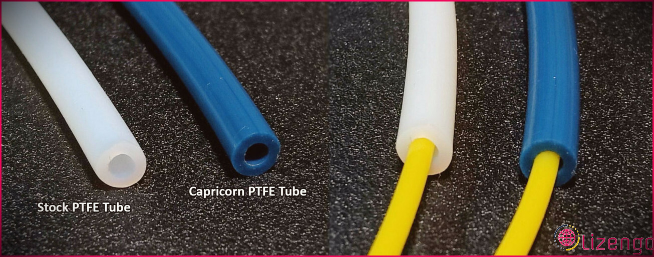 Stock Ender-3 vs tube PTFE de marque Capricorn
