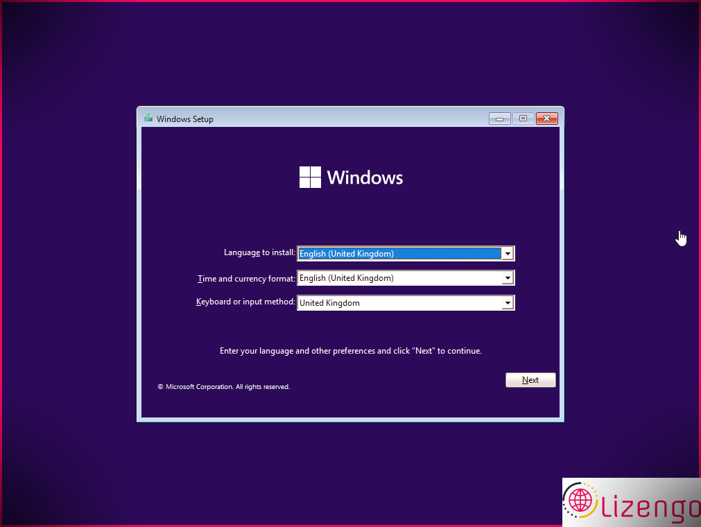 Configuration de Windows 11