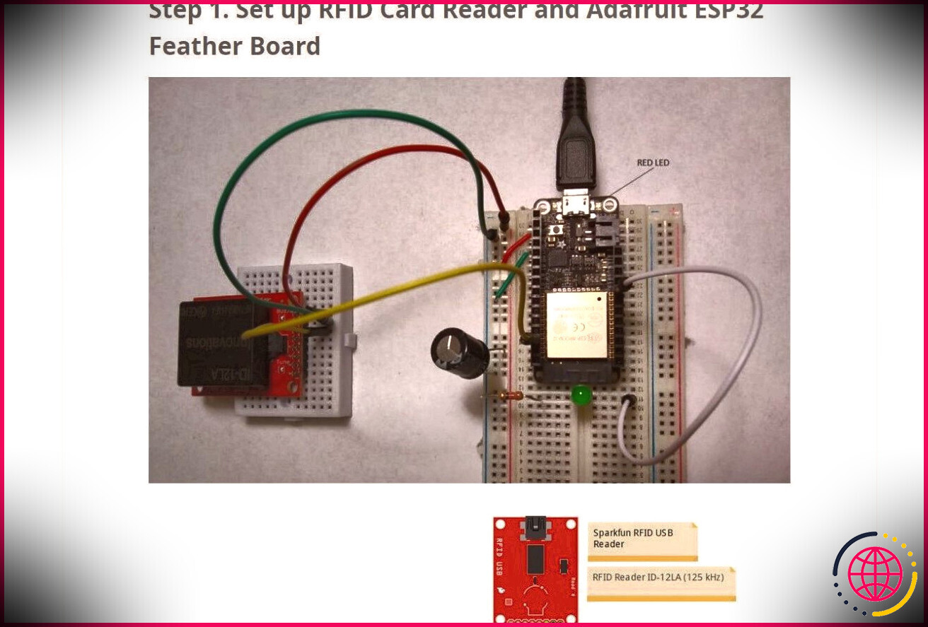 Lecture de carte RFID avec ESP32
