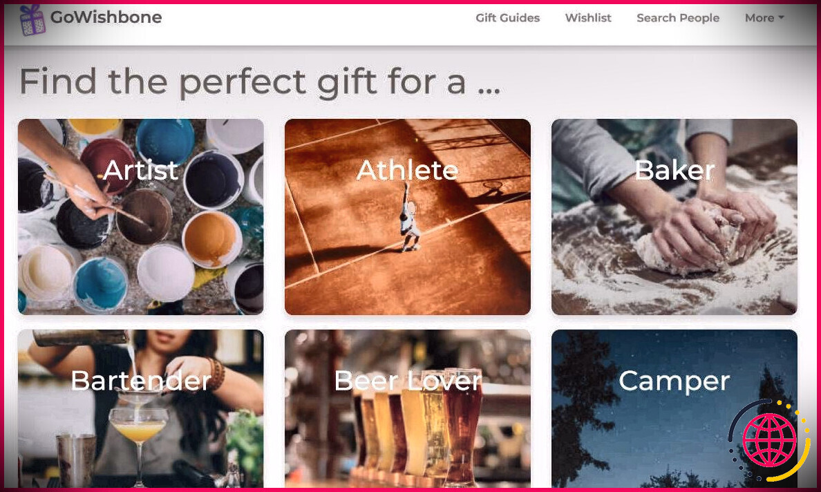 GoWishbone est une simple application de liste de souhaits pour suivre les idées de cadeaux, ainsi qu'une série de guides de cadeaux basés sur ce que les gens ont enregistré dans leurs listes de souhaits