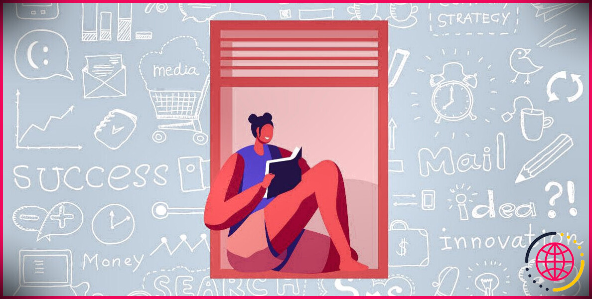 Visualisation de quelqu'un lisant un livre
