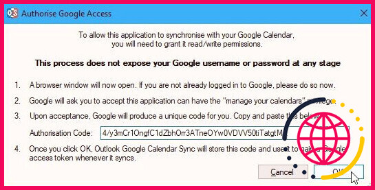 Outlook google calendrier synchronisation 2