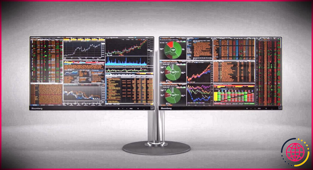 Le terminal à écran compact Bloomberg de 15 pouces