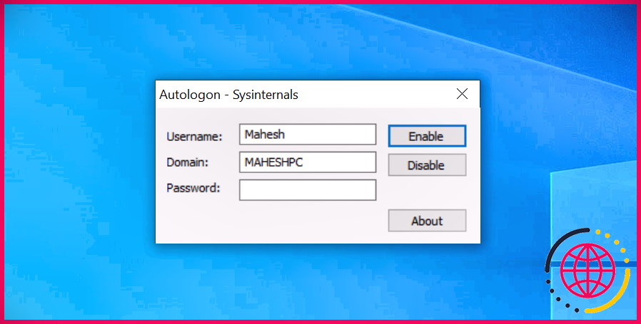 Utilisez la connexion automatique pour vous connecter automatiquement à un compte d'utilisateur sur Windows 10