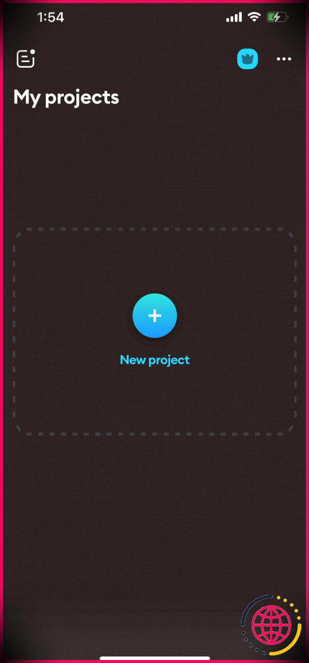 application splice créer un nouveau projet