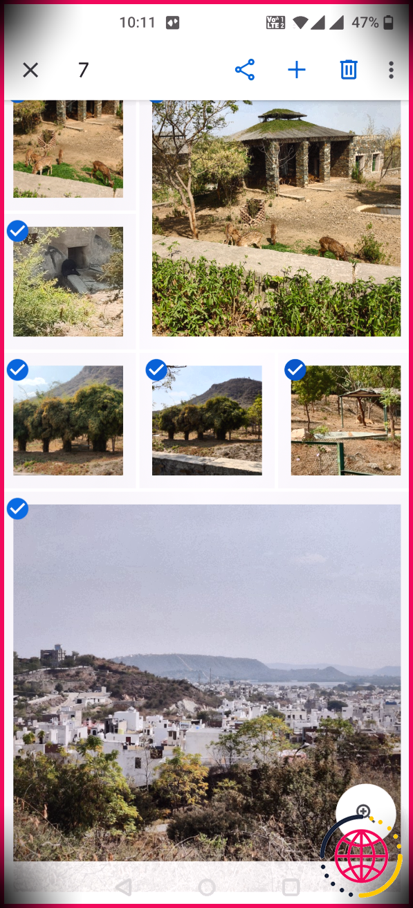 Supprimer des photos dans Google Photos pour Android