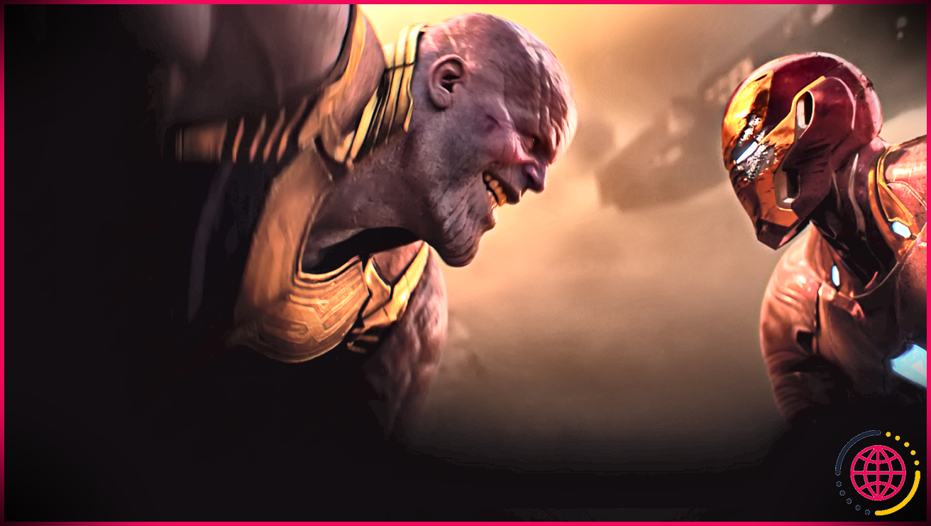 Thanos face à Iron Man, Avengers : Infinity War