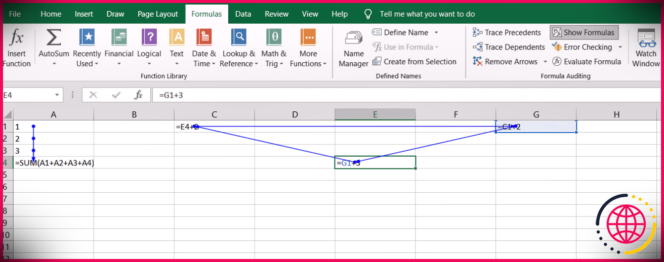 Visualisez les relations entre les cellules dans votre feuille de calcul Excel.
