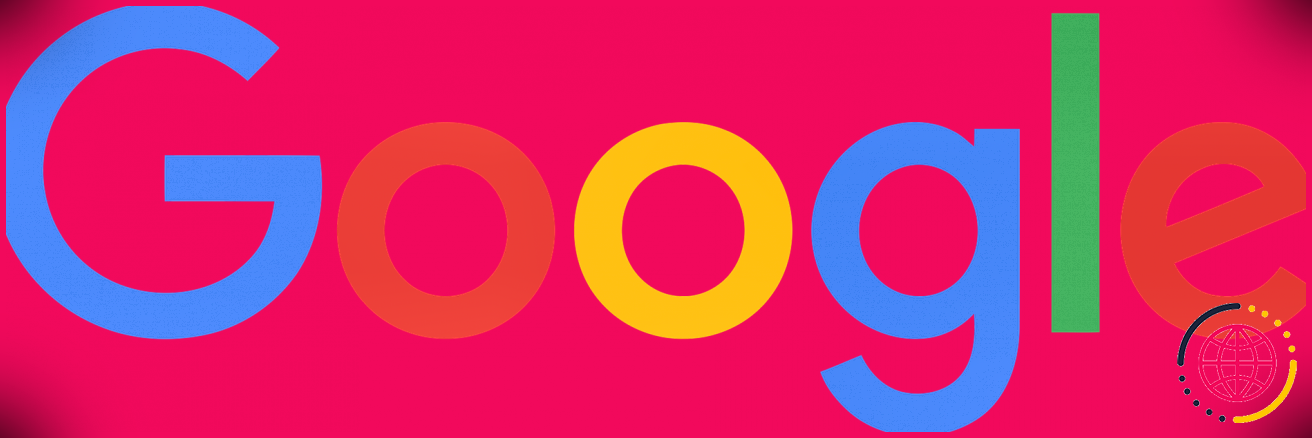 Le logo Google sur fond blanc