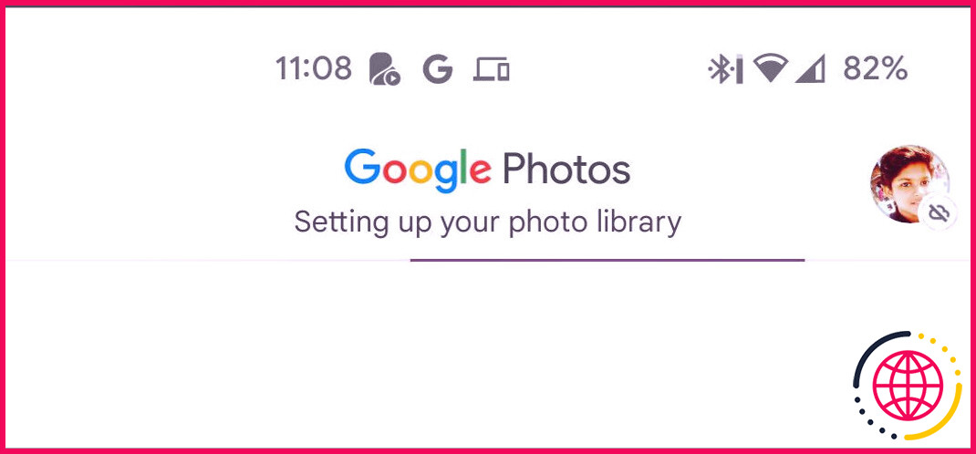 Configuration de l'invite de votre photothèque dans Google Photos