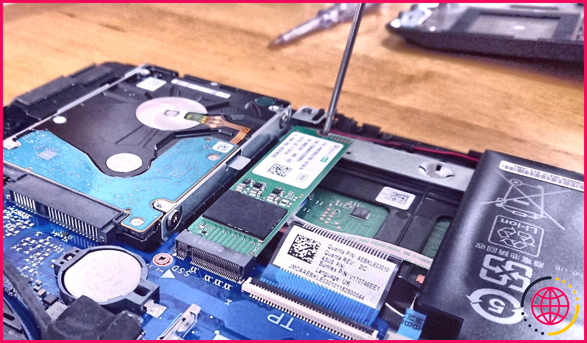 Installer un SSD M.2