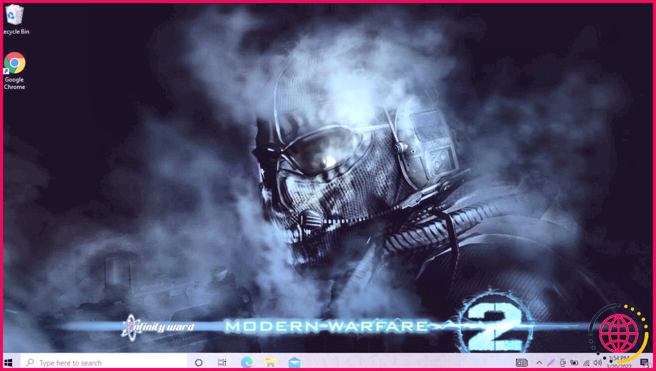 Call of Duty : Modern Warfare 2 Thème Windows 10.