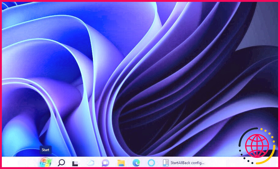 L'orbe de démarrage dans Windows 11
