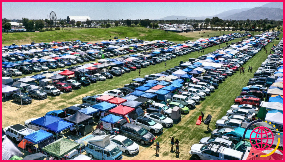 Coachella dispose-t-il d'un parking ?
