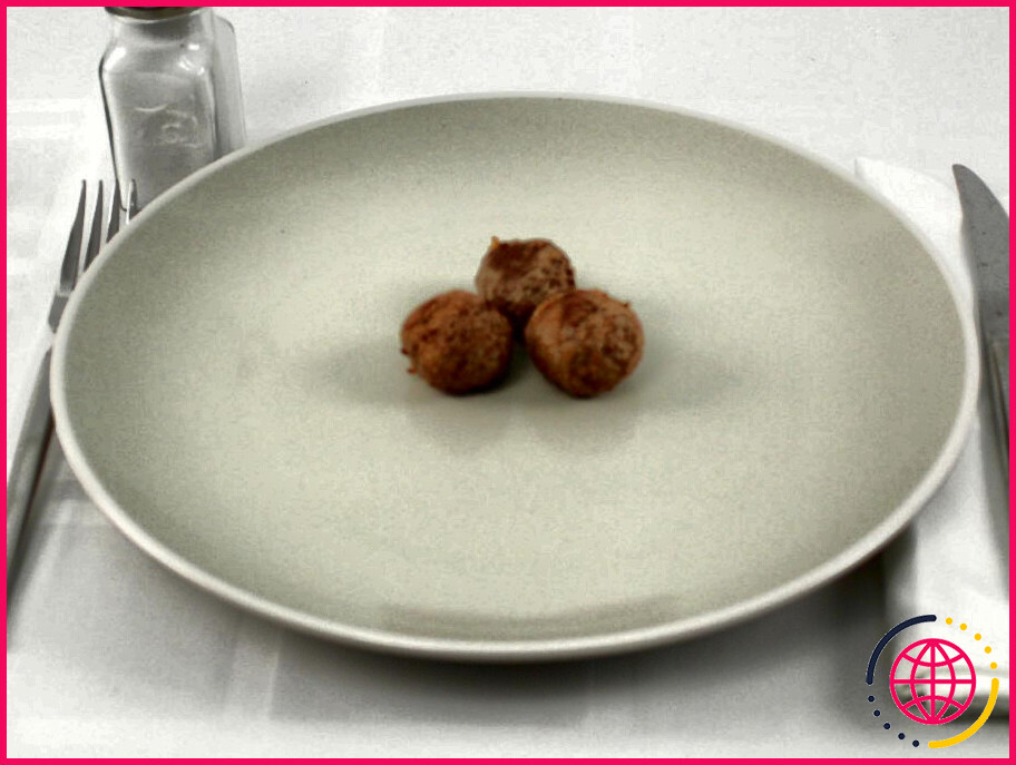 Combien de calories contiennent les boulettes de viande suédoises ikea ?
