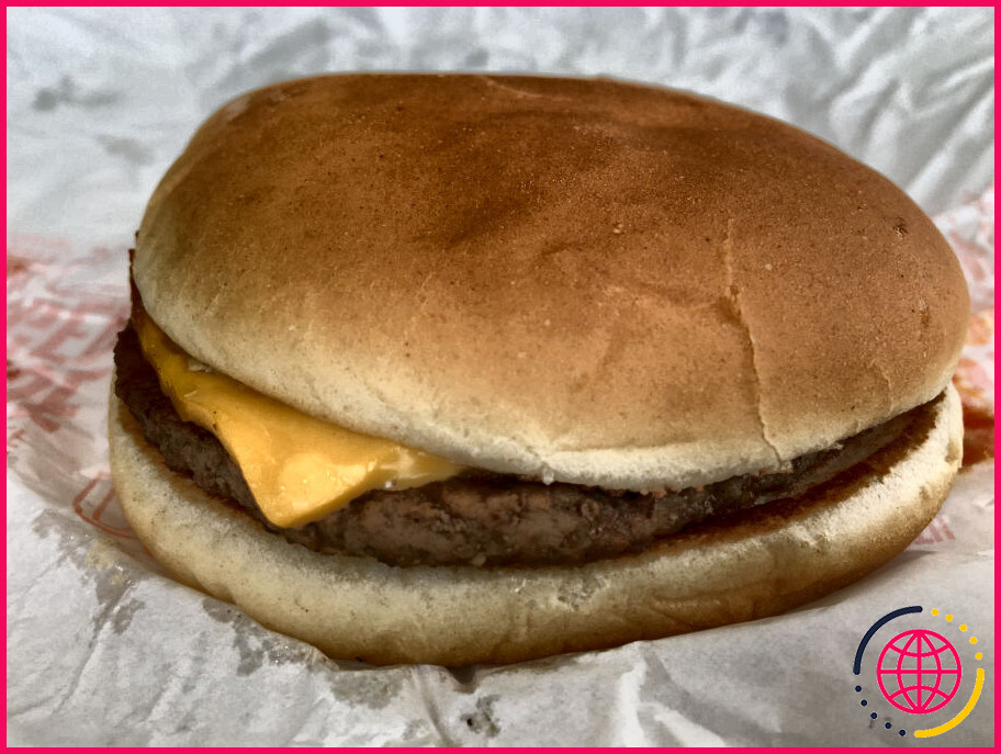 Combien de calories y a-t-il dans un cheeseburger ordinaire de mcdonalds ?
