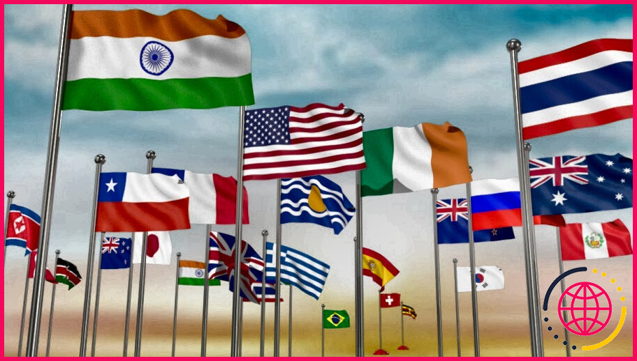 Combien de drapeaux de pays y a-t-il dans le monde ?
