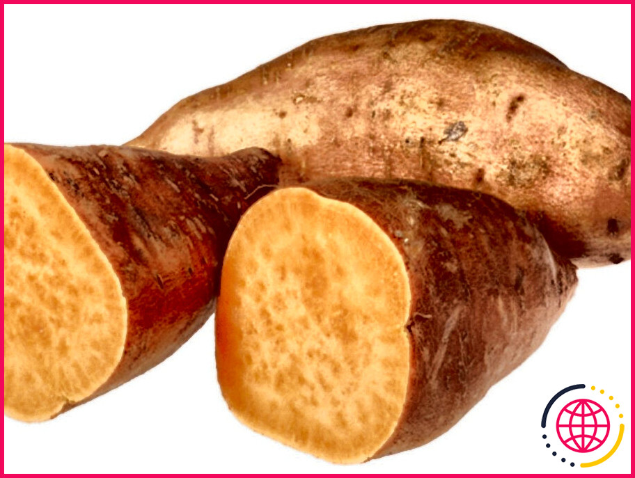 Combien de grammes représente une patate douce cuite ?
