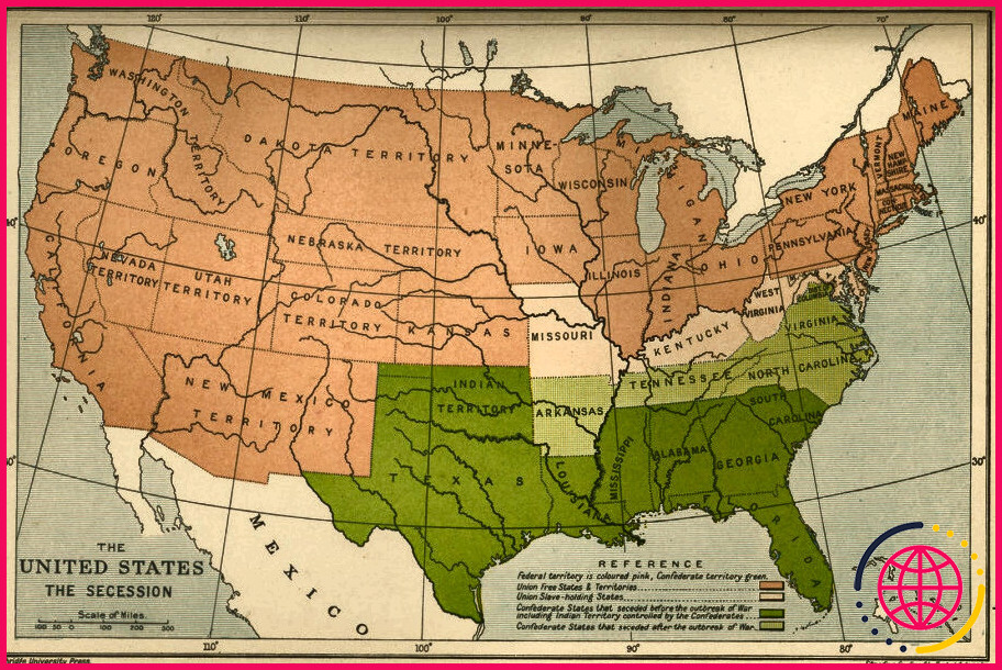 Combien d'États les États-unis comptaient-ils en 1860 ?
