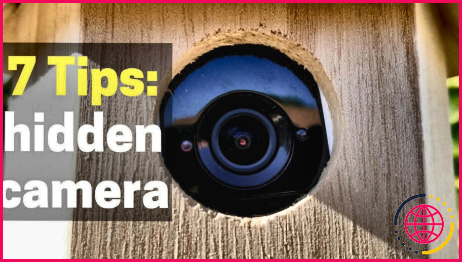 Comment camoufler une caméra de sécurité extérieure ?
