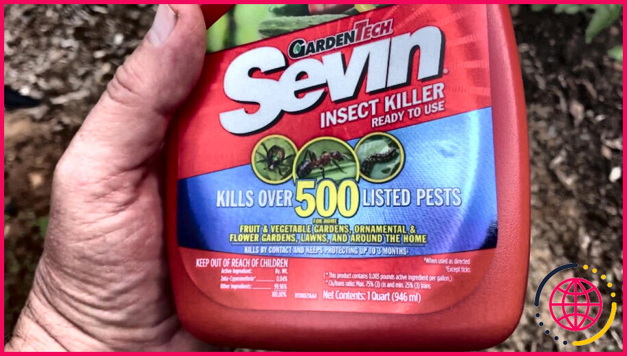 Comment utiliser l'insecticide sevin liquide ?

