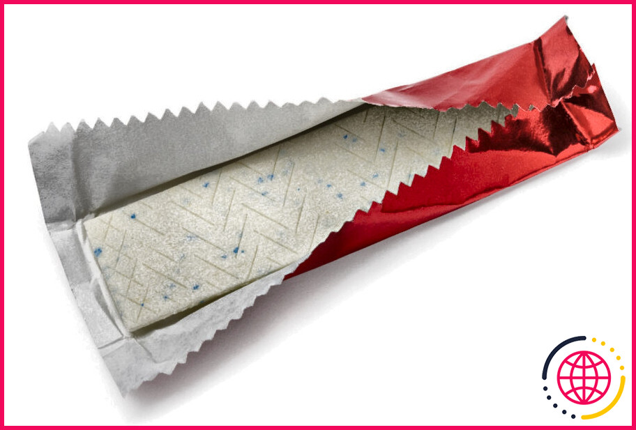 De quoi est fait le papier d'emballage des chewing-gums ?
