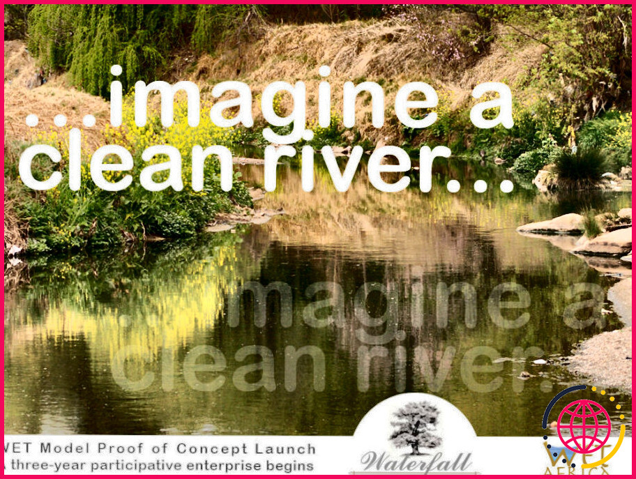 De quoi la rivière est-elle une métaphore ?
