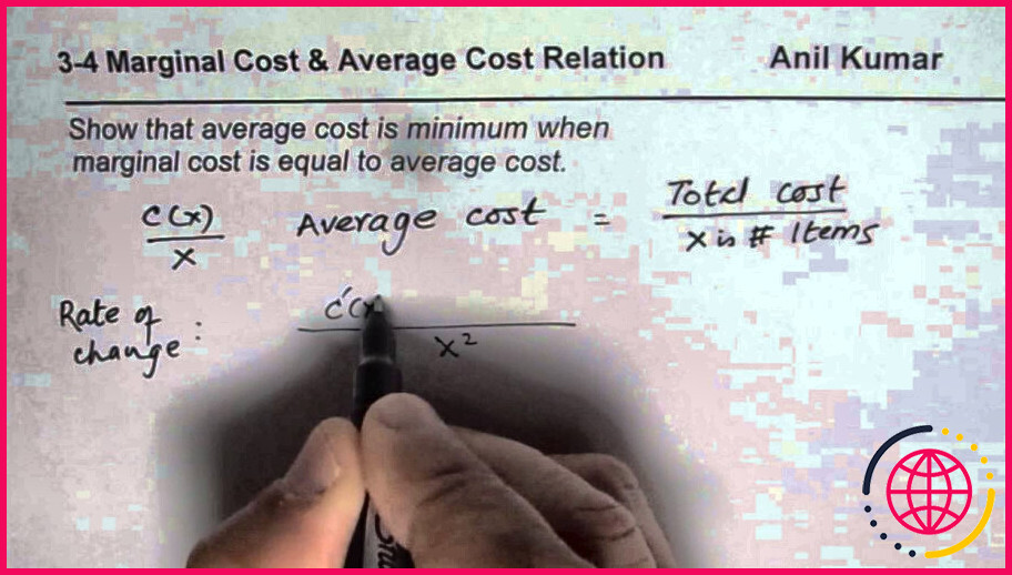 Le coût marginal et le coût variable sont-ils identiques ?
