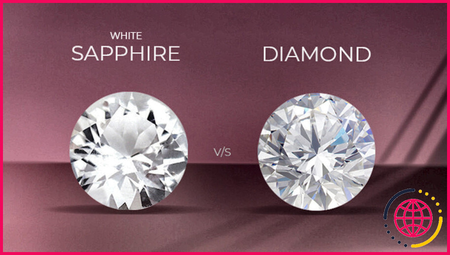 Les saphirs blancs sont-ils des diamants ?
