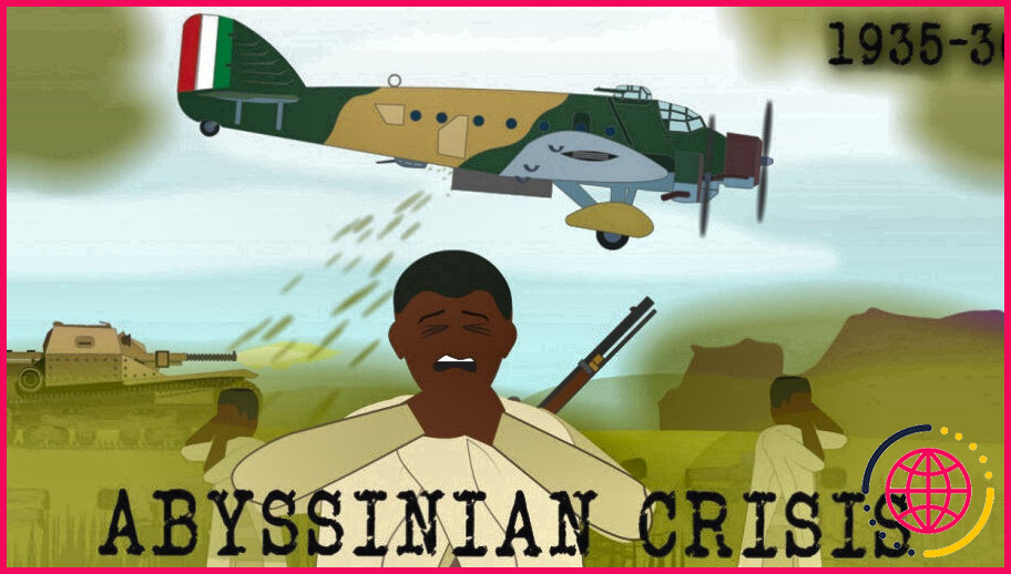 Que s'est-il passé dans la crise abyssine ?