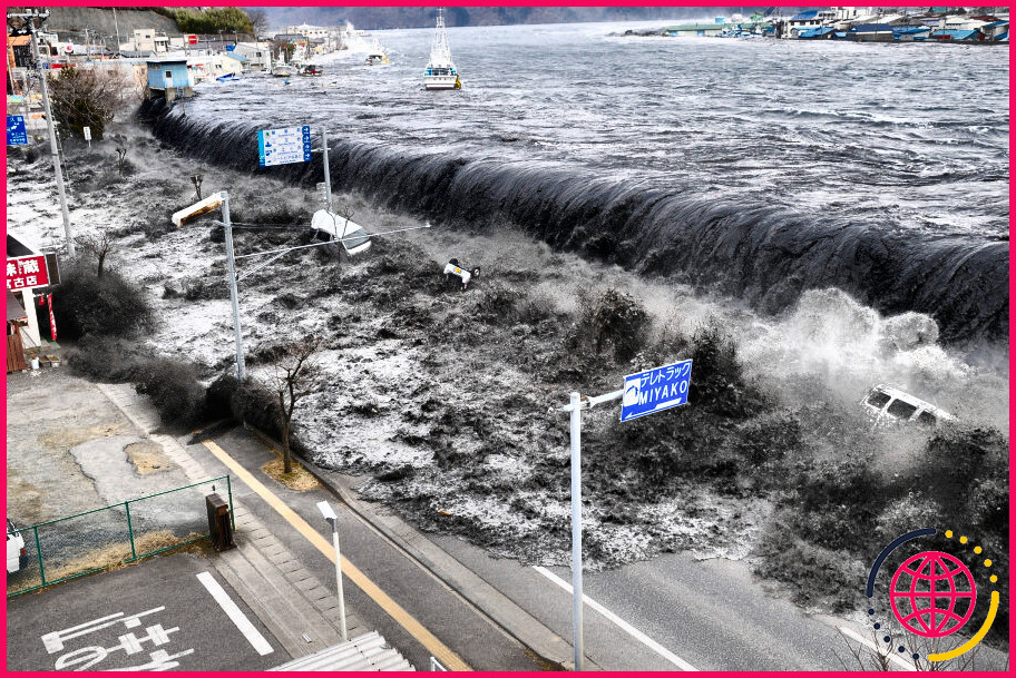 Quel est le délai d'arrivée d'un tsunami après un séisme ?
