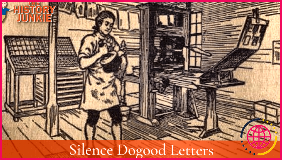 Quel était le but des lettres de silence dogood ?
