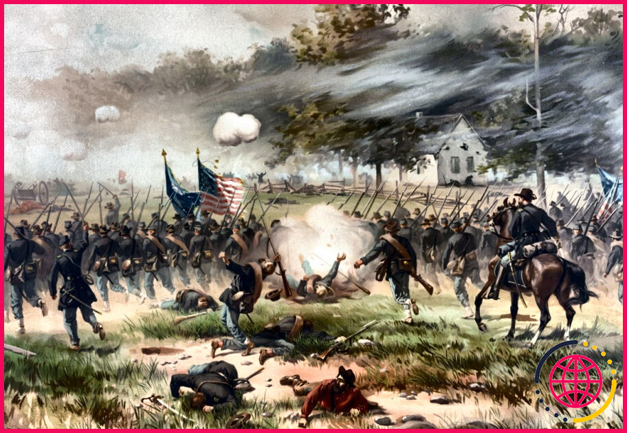 Quelle a été l'issue de la bataille d'antietam et quel effet a-t-elle eu sur le nord et le sud ?
