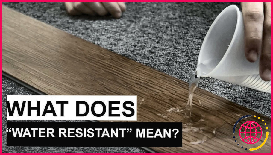 Quelle est la différence entre un revêtement de sol en vinyle imperméable et résistant à l'eau ?
