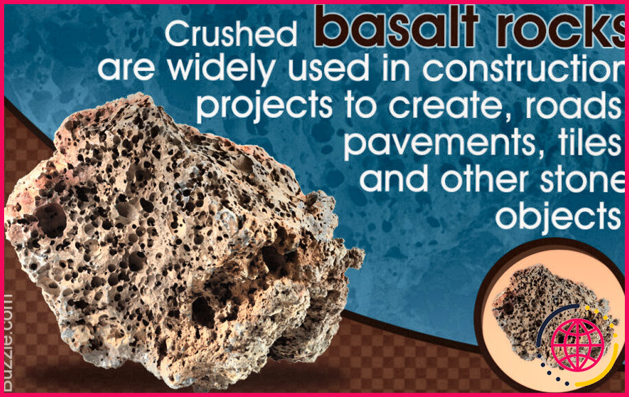 Quelle est la dureté du basalte ?