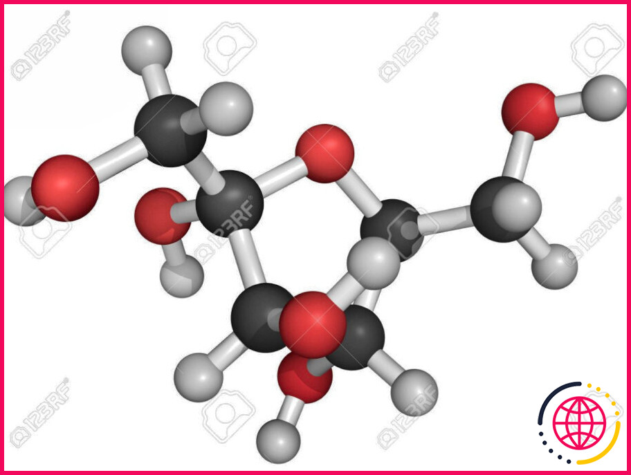 Quelle est la structure moléculaire du fructose ?

