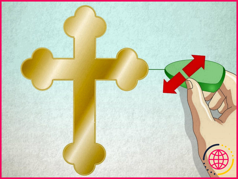 Quelles sont les proportions correctes pour une croix ?
