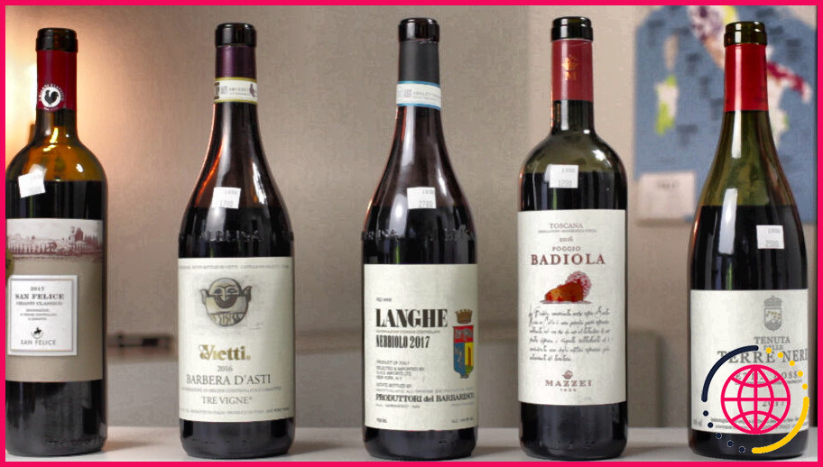 Quels sont les meilleurs vins italiens ?